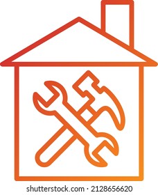 Estilo del icono de renovación del diseño del vector