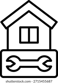 Estilo de icono de renovación de diseño de Vector