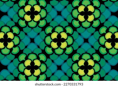 Vector design with repeating pattern.
