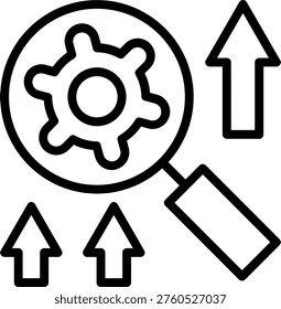 Vector Design Research and Development Icon Style