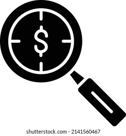 Vector Design Research Icon Style