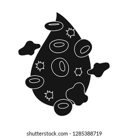 Vector design of research and laboratory symbol. Collection of research and organ stock symbol for web.