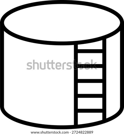 Vector Design Reservoir Icon Style