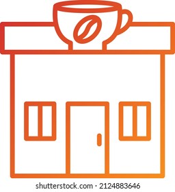 Estilo de icono del restaurante de diseño de vectores