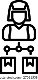Estilo de icono de diseño de Vector