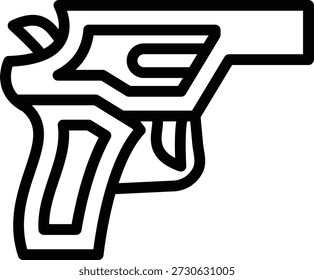 Symbolstil für Vektordesign-Revolver