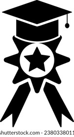 Estilo de icono de recompensa de diseño de vectores