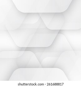 Vector design with rhombus on the grey background. 