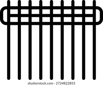 Estilo de icono de cable de cinta de diseño de Vector