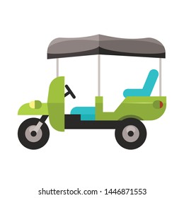 Vector design of rickshaw and auto sign. Collection of rickshaw and service stock vector illustration.