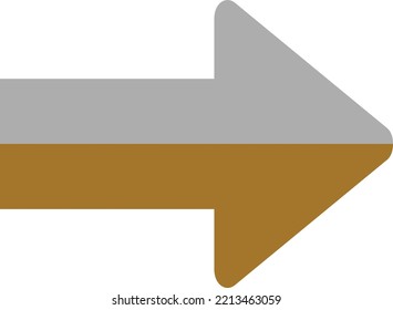 Vector Design Right Arrow Icon Style