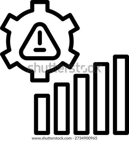 Vector Design Risk Analyzer Icon Style