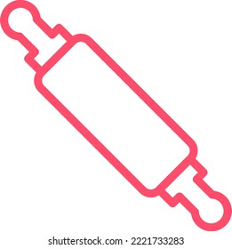 Vector Design Rolling Pin Icon Style