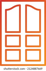 Vectordesign Room Door Icon Style
