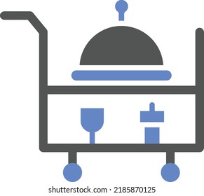 Vector Design Room service Icon Style