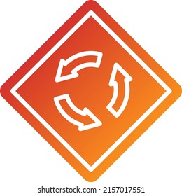 Estilo de icono de la banda de diseño de vectores