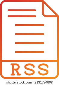 Vector Design RSS Icon Style