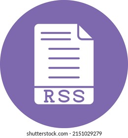 Vector Design RSS Icon Style
