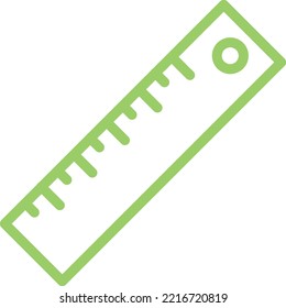 Vector Design Ruler Icon Style