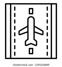 Vector Design Runway Icon Style