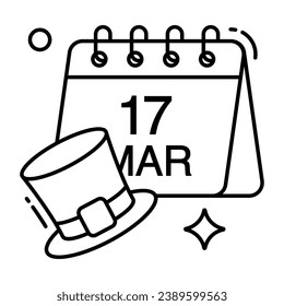 Vektordesign des Heiligen Patrick's Day 