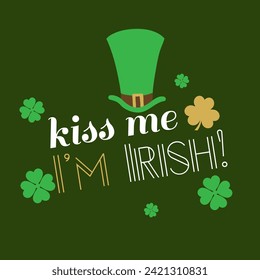 vector design for saint patrick's day