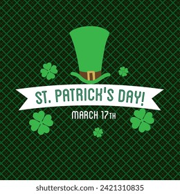 vector design for saint patrick's day