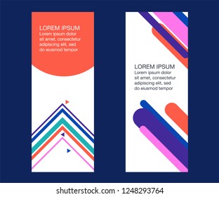 Vector design for sale web banners, posters