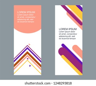 Vector design for sale web banners, posters