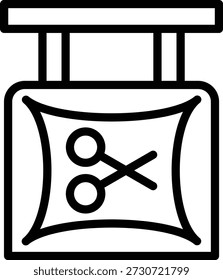 Vektor Design Salon Symbol Stil