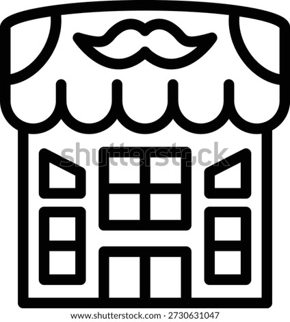 Vector Design Saloon Icon Style