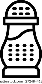 Vector Design Salt Icon Style