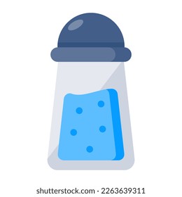 Vector design of salt pot 