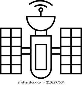 Vector Design Satellite Icon Style