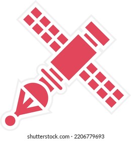 Vector Design Satellite Icon Style