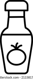 Vector Design Sauce Icon Style
