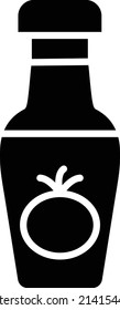 Estilo de icono de Salsa de diseño de vectores