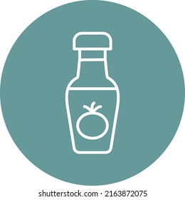 Vector Design Sauce Icon Style