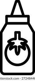Vector Design Sauce Icon Style