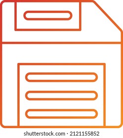 Vector Design Save Icon Style