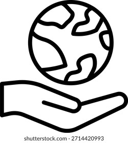 Vector Design Save the Planet Icon Style