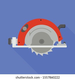 Vector design of saw and cutter icon. Web element of saw and blade stock vector illustration.
