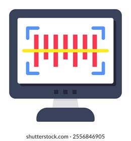 Vector design of scan barcode