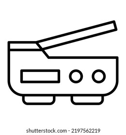 Vector Design Scanner Icon Style