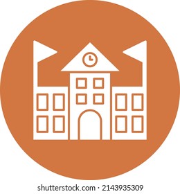 Vector Design School Icon Style
