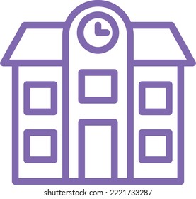 Vector Design School Icon Style