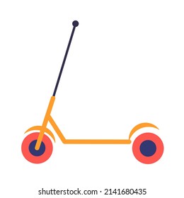vector design, scooter shape illustration