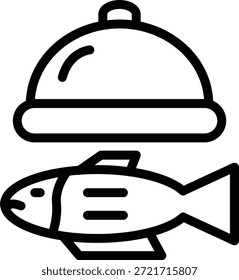 Vector Design Seafood Icon Style