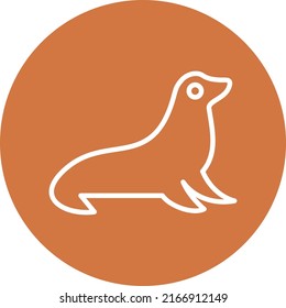 Vector Design Seal Icon Style