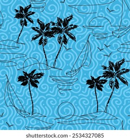 Diseño de Vector. Modelo floral abstracto inconsútil de las hojas en el fondo hermoso.